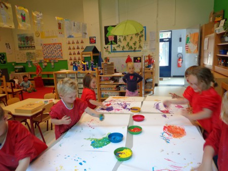 schilderen op muziek